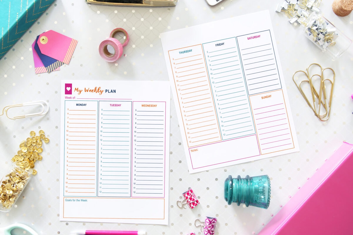 Printables and Planners