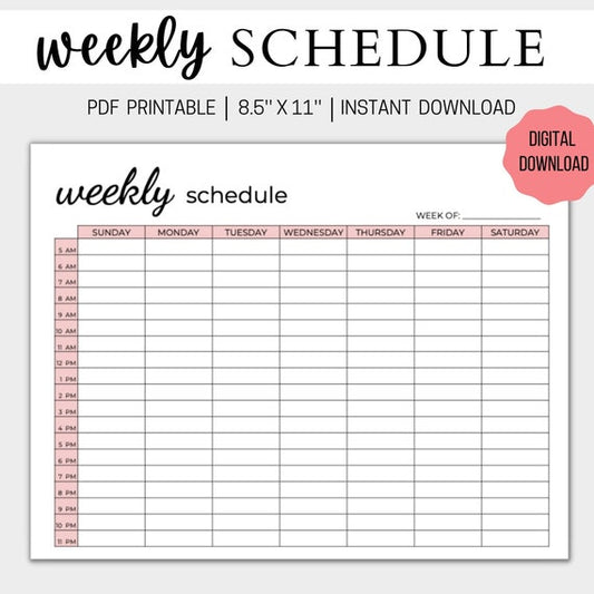 Daily & Weekly Digital Planners